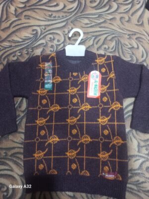 Geometric Knit Winter Sweater