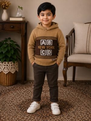 Boys ABC Hoodie Winter Set