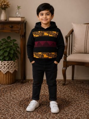 Boys Premium Knit Winter Sweater