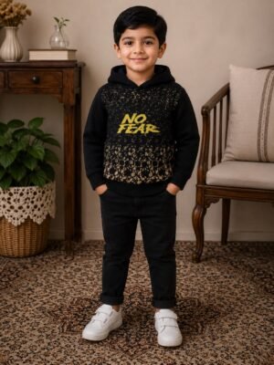 Boys No Fear Hoodie Set